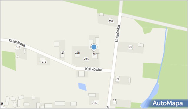 Kulikówka, Kulikówka, 26, mapa Kulikówka