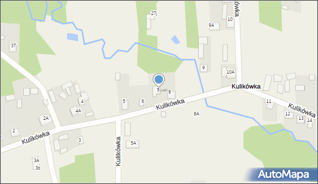 Kulikówka, Kulikówka, 7A, mapa Kulikówka