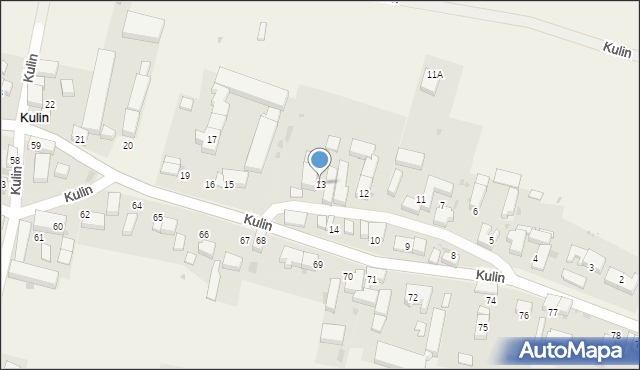 Kulin, Kulin, 13, mapa Kulin