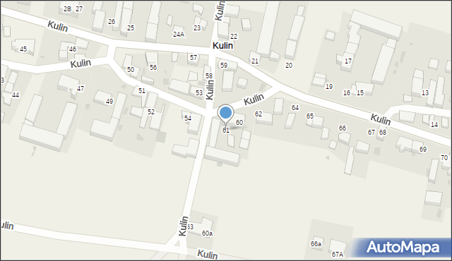 Kulin, Kulin, 61, mapa Kulin