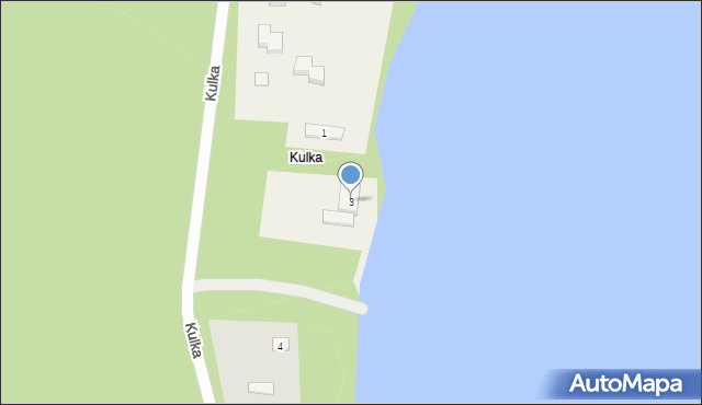 Kulka, Kulka, 3, mapa Kulka