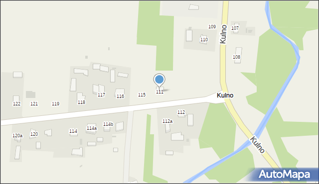 Kulno, Kulno, 111, mapa Kulno