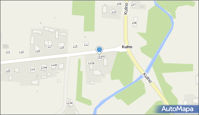 Kulno, Kulno, 112, mapa Kulno