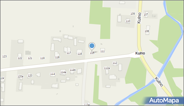 Kulno, Kulno, 115, mapa Kulno