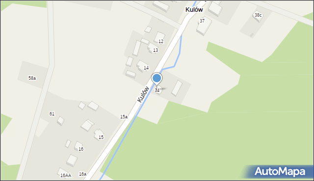 Kulów, Kulów, 34, mapa Kulów