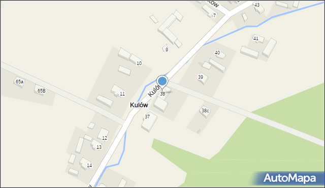 Kulów, Kulów, 38, mapa Kulów