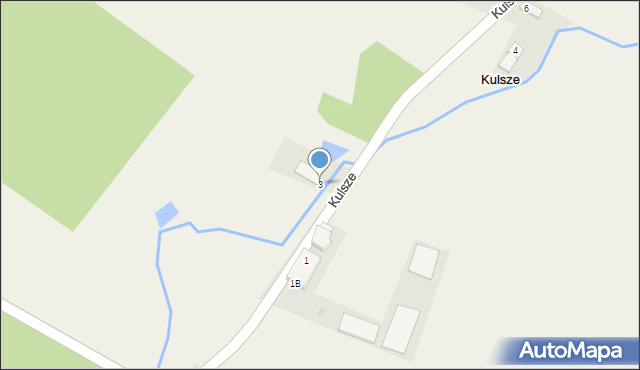 Kulsze, Kulsze, 3, mapa Kulsze