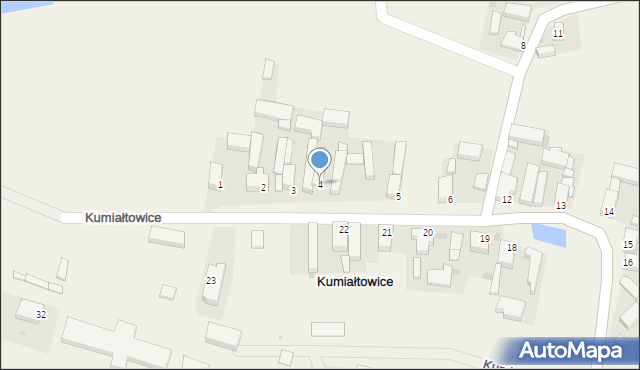 Kumiałtowice, Kumiałtowice, 4, mapa Kumiałtowice