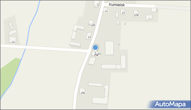 Kumielsk, Kumielsk, 15a, mapa Kumielsk