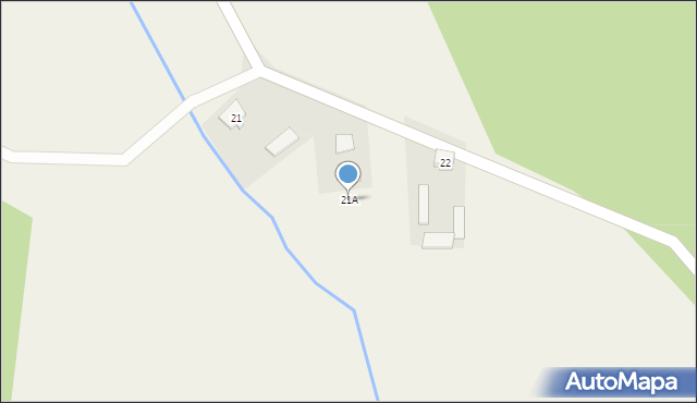 Kumielsk, Kumielsk, 21A, mapa Kumielsk