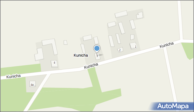 Kunicha, Kunicha, 3, mapa Kunicha