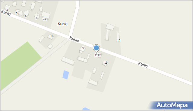 Kunki, Kunki, 11A, mapa Kunki