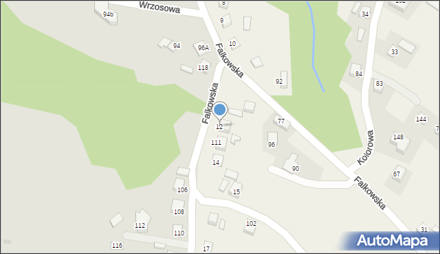 Kunów, Kunów, 12, mapa Kunów