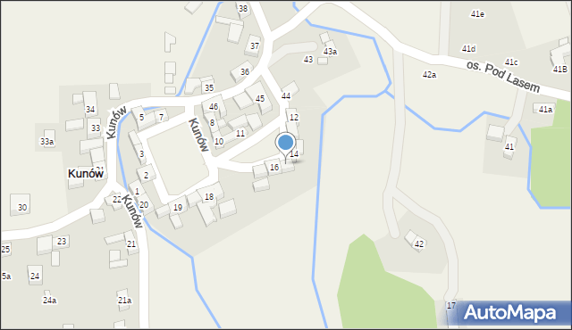 Kunów, Kunów, 15, mapa Kunów