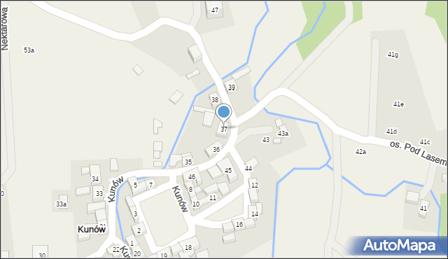 Kunów, Kunów, 37, mapa Kunów