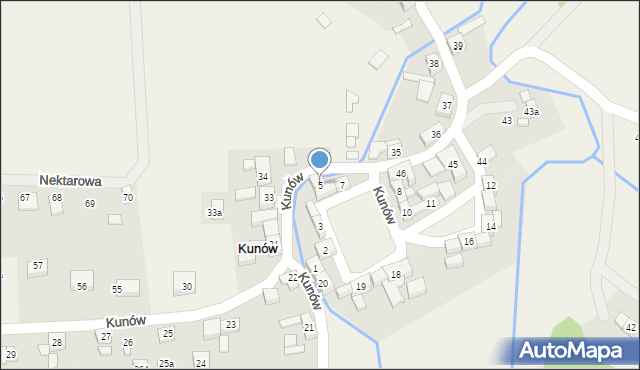 Kunów, Kunów, 5, mapa Kunów