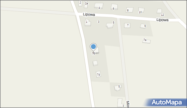 Kunów, Kunów, 75, mapa Kunów