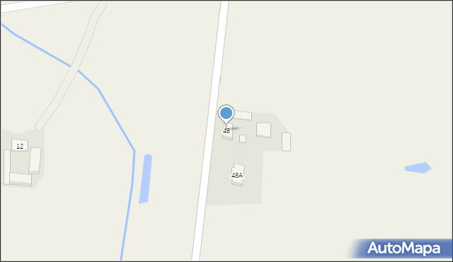 Kunowo, Kunowo, 48, mapa Kunowo