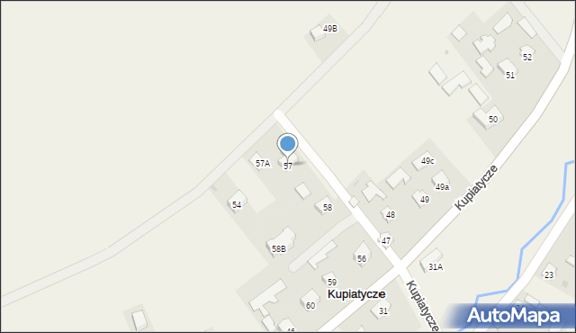 Kupiatycze, Kupiatycze, 57, mapa Kupiatycze