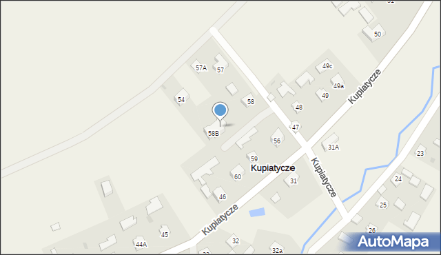 Kupiatycze, Kupiatycze, 58a, mapa Kupiatycze