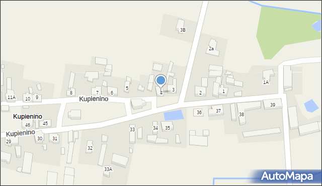 Kupienino, Kupienino, 4, mapa Kupienino