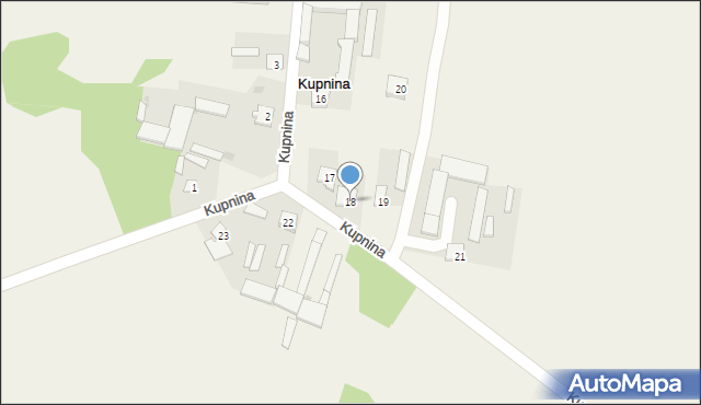 Kupnina, Kupnina, 18, mapa Kupnina