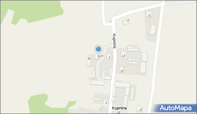 Kupnina, Kupnina, 5, mapa Kupnina