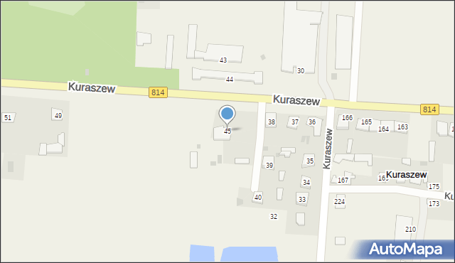 Kuraszew, Kuraszew, 45, mapa Kuraszew