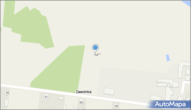 Kuraszew, Kuraszew, 71a, mapa Kuraszew