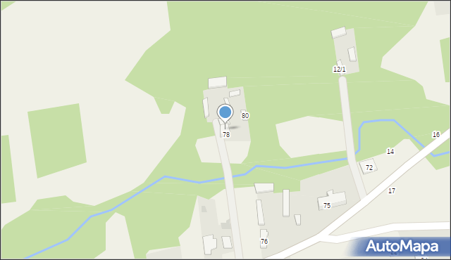 Kuraszków, Kuraszków, 78a, mapa Kuraszków