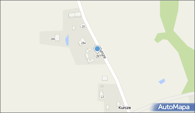 Kurcze, Kurcze, 28, mapa Kurcze