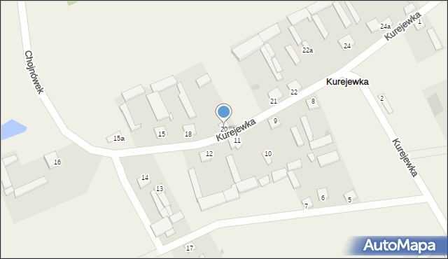 Kurejewka, Kurejewka, 20, mapa Kurejewka