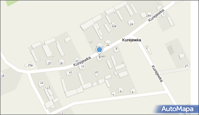 Kurejewka, Kurejewka, 9, mapa Kurejewka