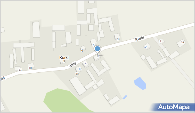 Kurki, Kurki, 4, mapa Kurki