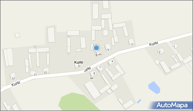 Kurki, Kurki, 6, mapa Kurki