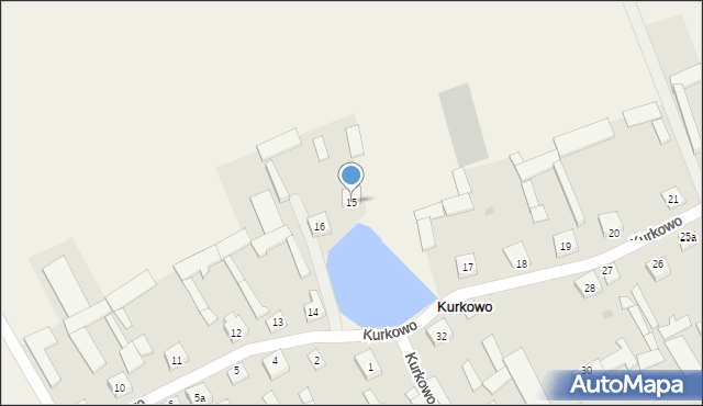 Kurkowo, Kurkowo, 15, mapa Kurkowo
