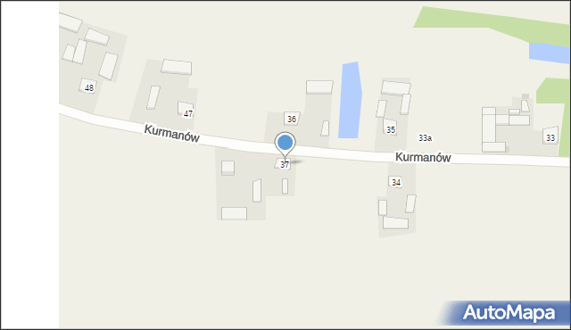 Kurmanów, Kurmanów, 37, mapa Kurmanów