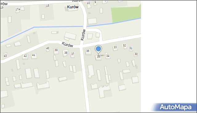 Kurów, Kurów, 35, mapa Kurów