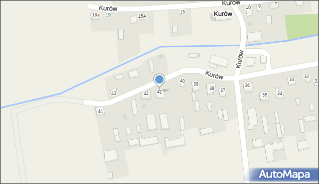 Kurów, Kurów, 41, mapa Kurów