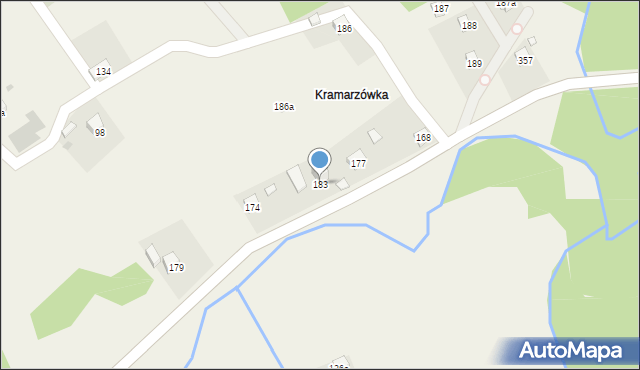 Kurów, Kurów, 183, mapa Kurów