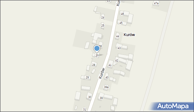 Kurów, Kurów, 27, mapa Kurów