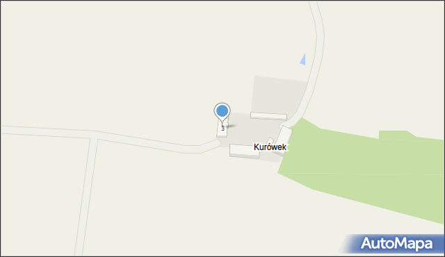 Kurów, Kurów, 3, mapa Kurów