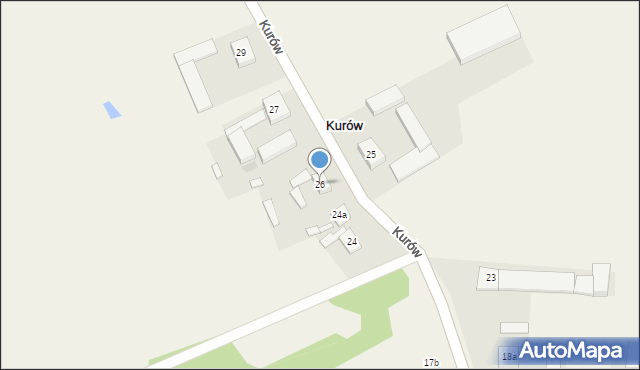 Kurów, Kurów, 26, mapa Kurów