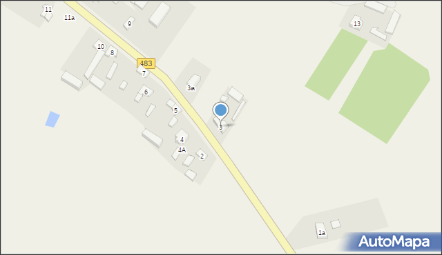 Kurów, Kurów, 3, mapa Kurów