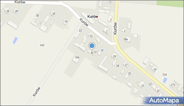 Kurów, Kurów, 31, mapa Kurów