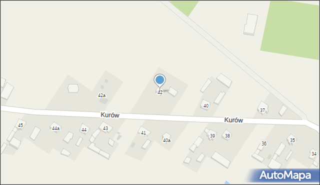 Kurów, Kurów, 42, mapa Kurów