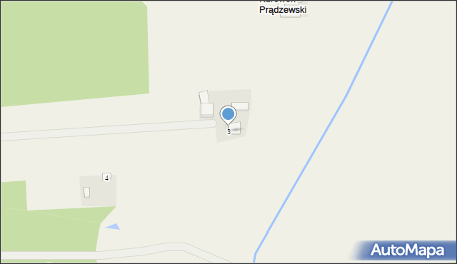 Kurówek Prądzewski, Kurówek Prądzewski, 3, mapa Kurówek Prądzewski