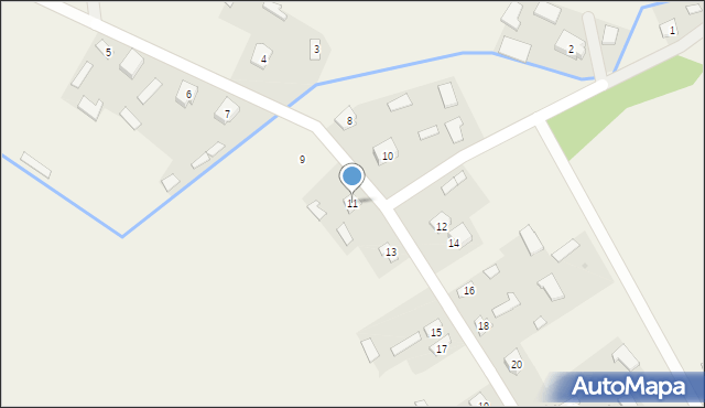 Kuryłówka, Kuryłówka, 11, mapa Kuryłówka