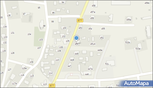 Kuryłówka, Kuryłówka, 450, mapa Kuryłówka