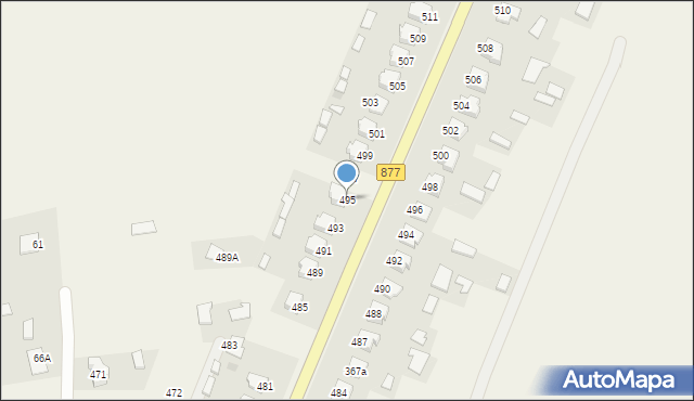 Kuryłówka, Kuryłówka, 495, mapa Kuryłówka